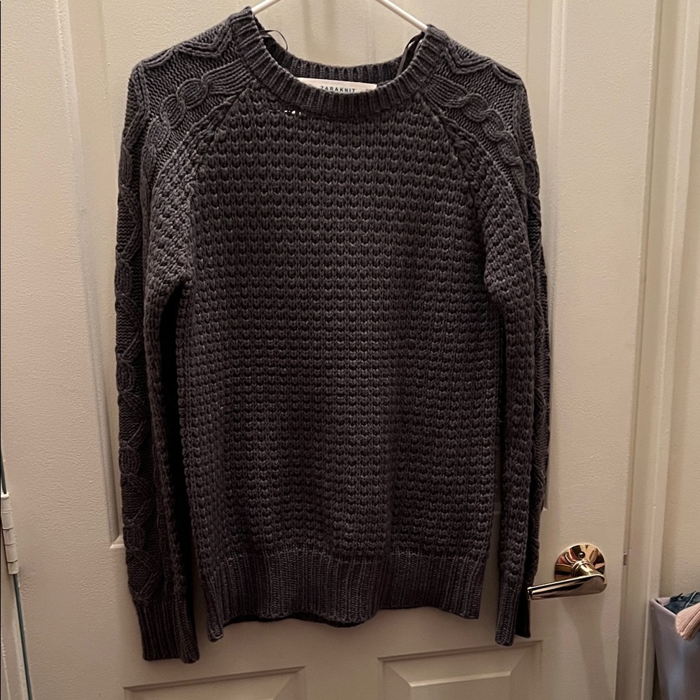 Zara Charcoal Knit Sweater